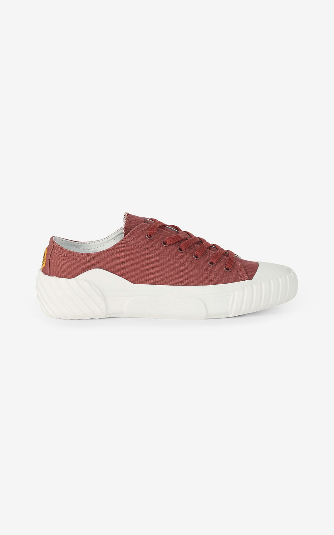 Kenzo Canvas Tiger Crest Sneakers Dam | 35190-VHRM